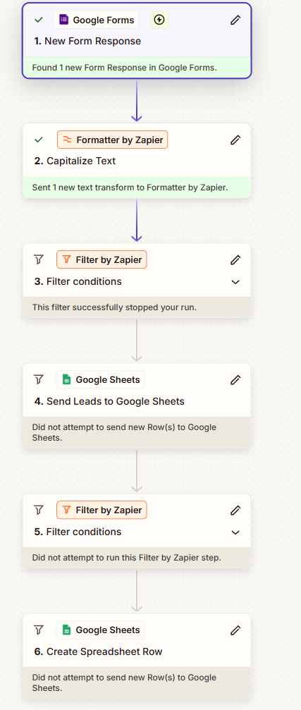 Google Forms Lead Capture